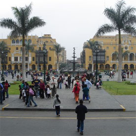 INTERNATIONAL ARRIVAL TO LIMA