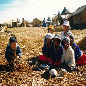 PUNO: TITICACA LAKE, FLOATING ISLAND OF THE UROS AND ISLAND OF TAQUILE