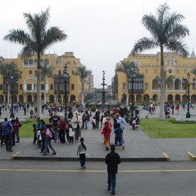 INTERNATIONAL ARRIVAL TO LIMA